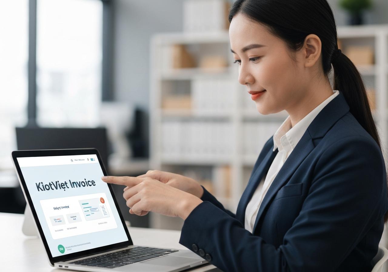 5 Bước Đơn Giản Xuất Hóa Đơn Điện Tử Trên KiotViet [Nhanh Chóng]