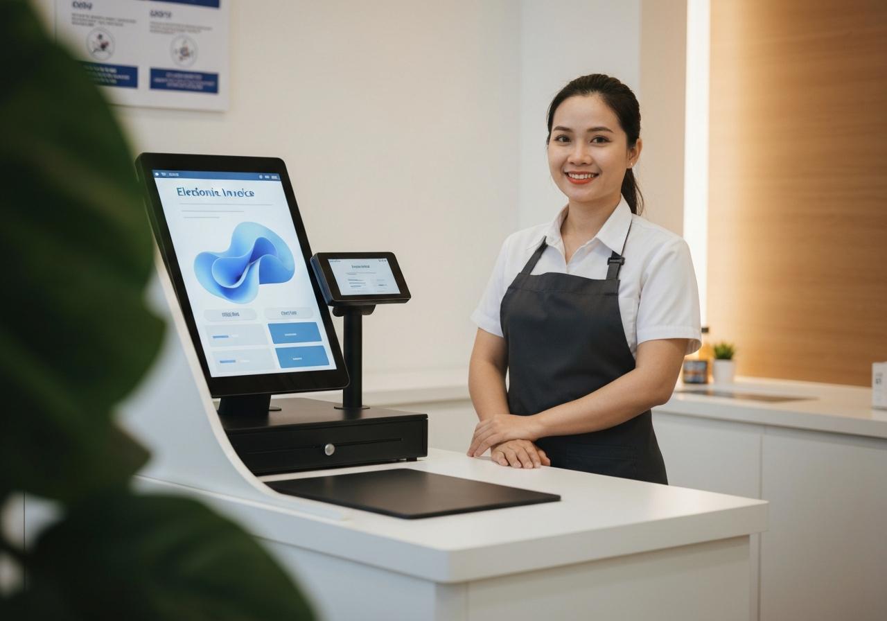 Gói hoá đơn điện tử máy tính tiền giá rẻ cho hộ kinh doanh