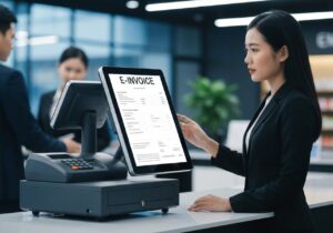 hoá đơn điện tử máy tính tiền