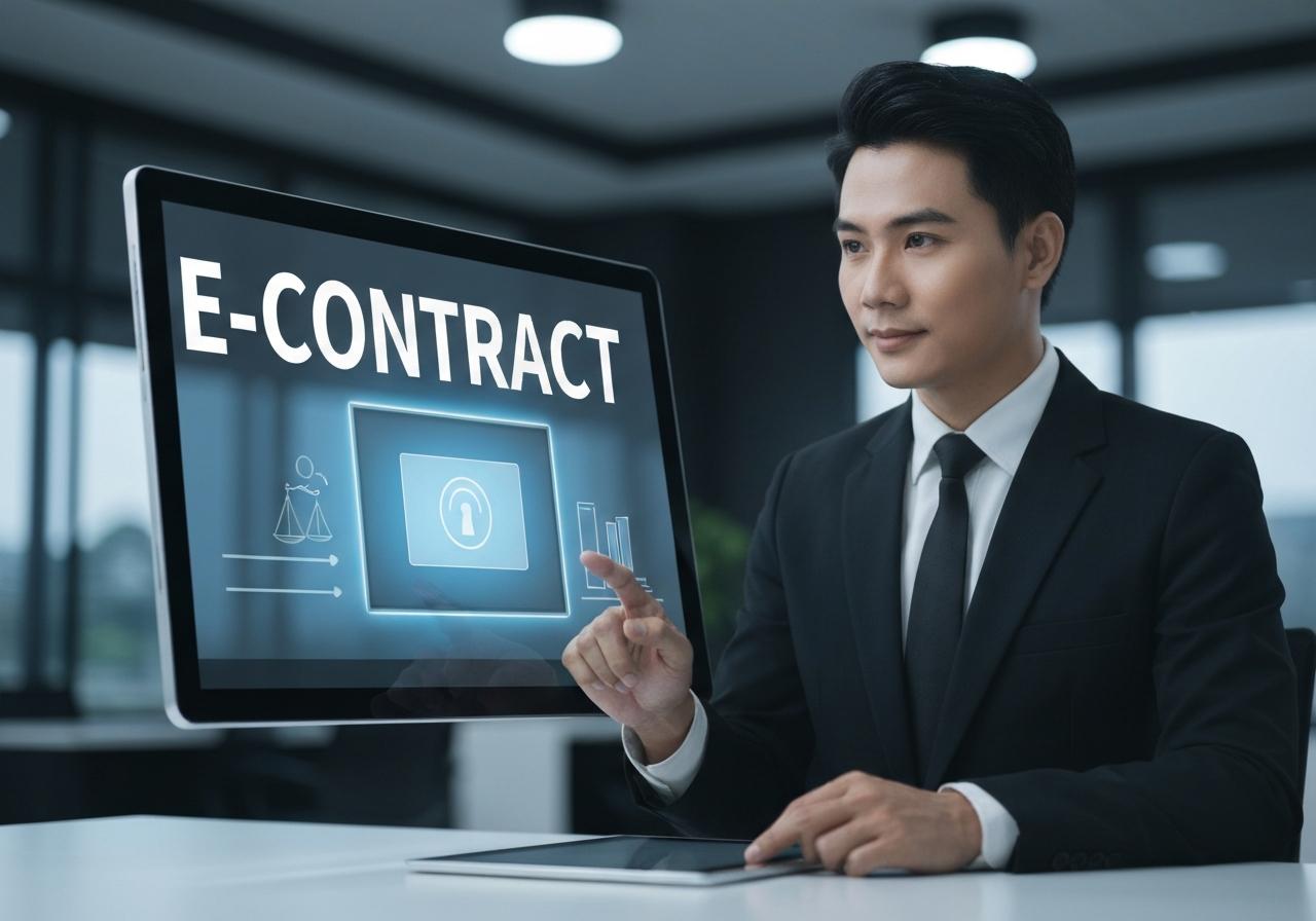 Phần mềm hợp đồng điện tử chuẩn thông tu và nghị định nhà nước hiện hành