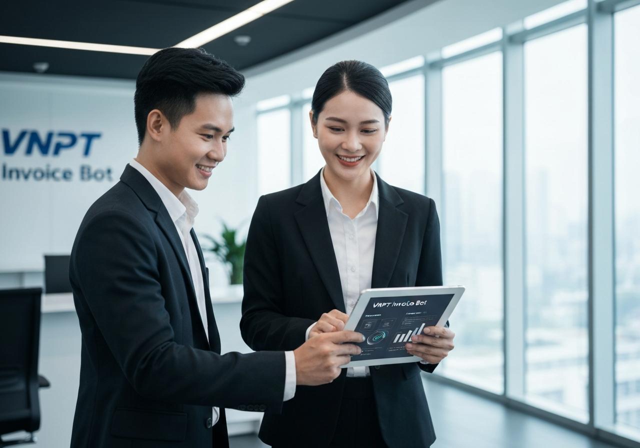 VNPT Invoice Bot - Gói dịch vụ quản lý hoá đơn đầu vào cho doanh nghiệp