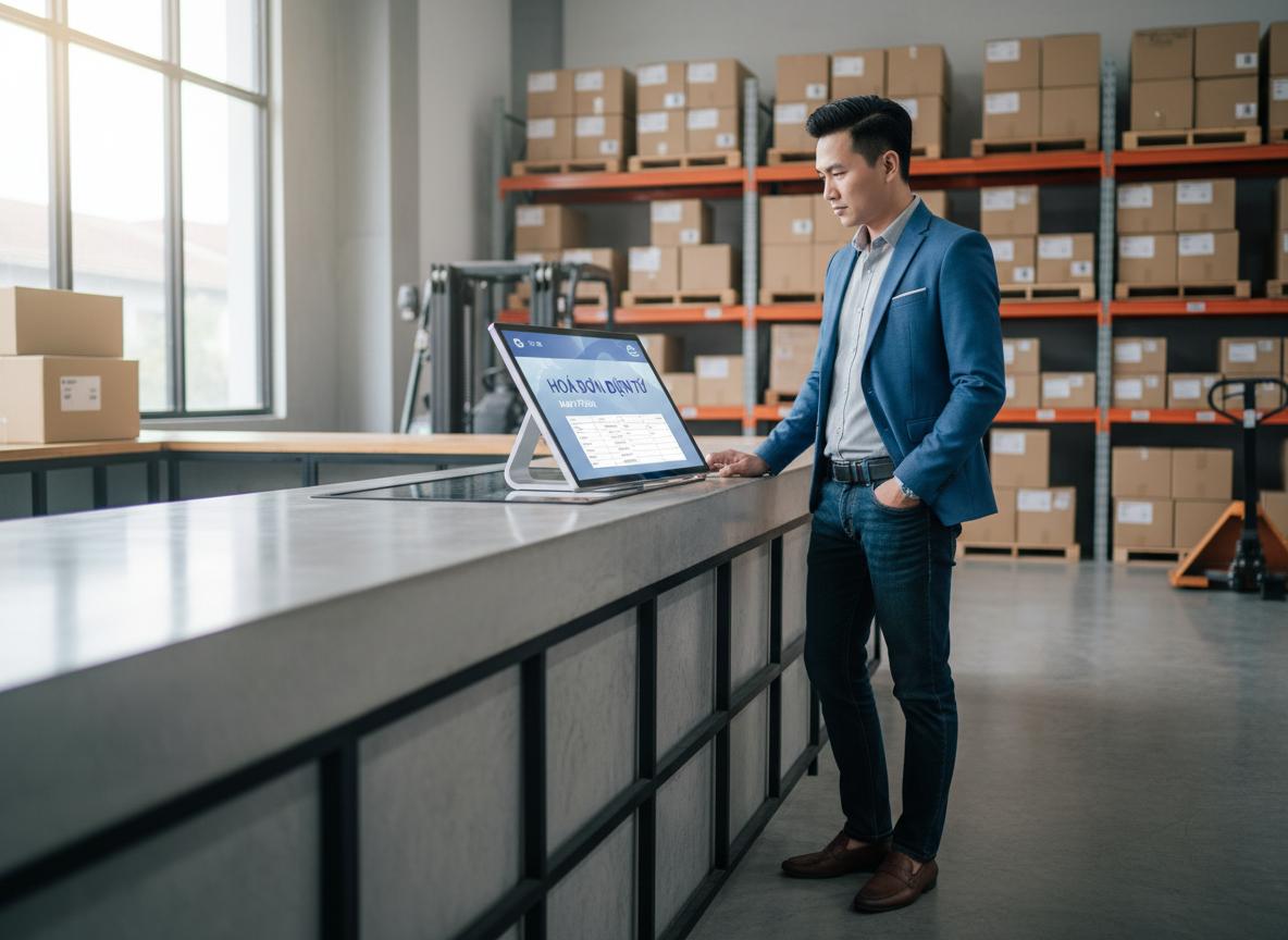 Hoá đơn điện tử máy tính tiền giá rẻ dành cho các đại lý, nhà phân phối Heniken