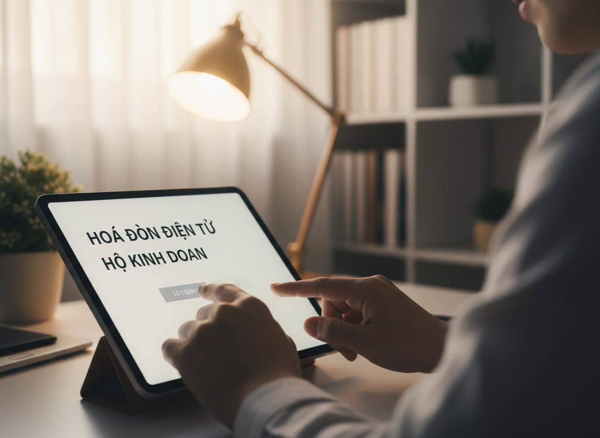 Mẫu hoá đơn điện tử hộ kinh doanh: Chọn đúng, tránh phạt mới nhất