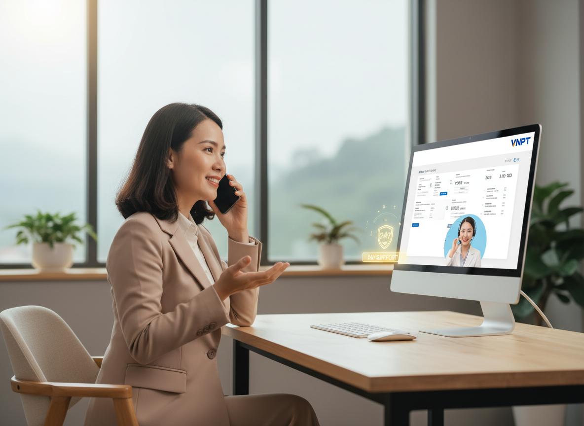 Tổng đài hỗ trợ hoá đơn điện tử VNPT cho hộ kinh doanh tại Cao Bằng