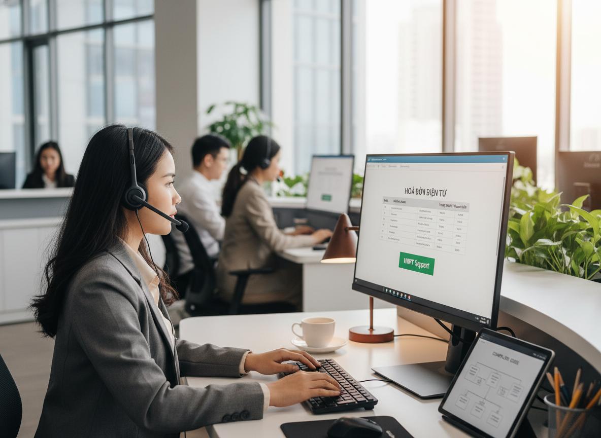 Tổng đài hỗ trợ hoá đơn điện tử VNPT cho hộ kinh doanh tại Điện Biên