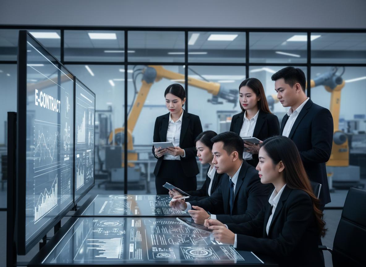Gói hợp đồng lao động điện tử cho xí nghiệp sản xuất