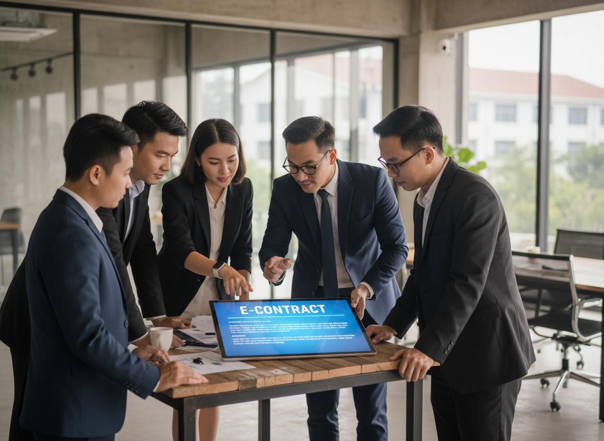 Hợp đồng lao động điện tử giá rẻ cho các doanh nghiệp trong các cụm khu công nghiệp