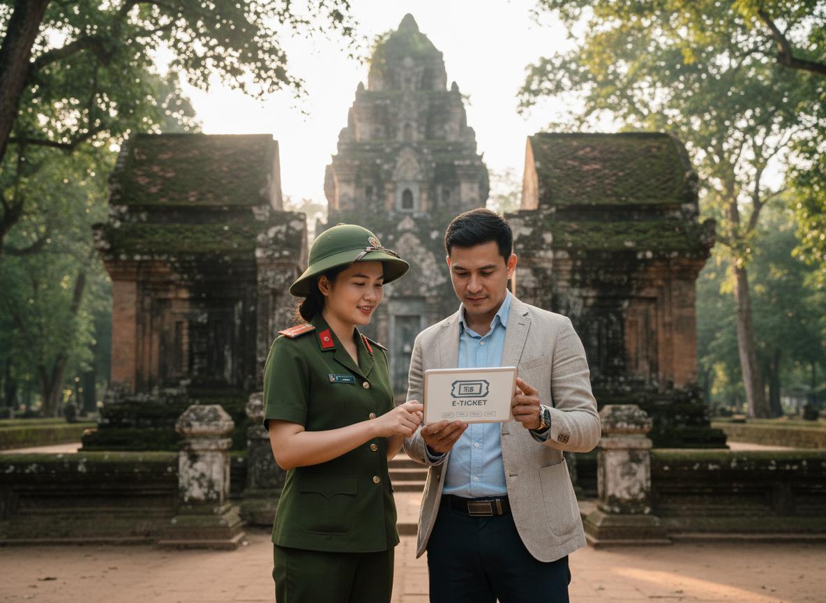 Vé điện tử cho các đơn vị quản lý danh lam thắng cảnh